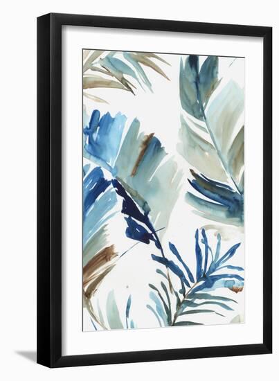 Blue Tropical Heat II-Asia Jensen-Framed Art Print