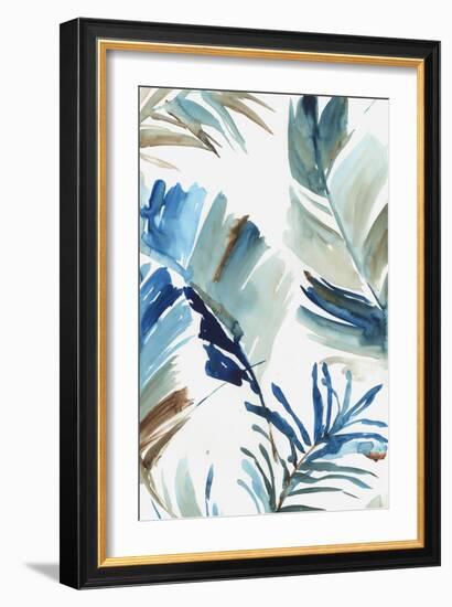 Blue Tropical Heat II-Asia Jensen-Framed Art Print
