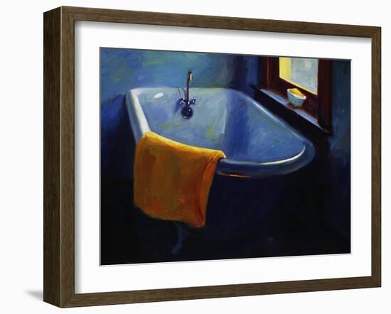 Blue Tub-Pam Ingalls-Framed Giclee Print