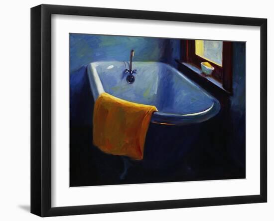 Blue Tub-Pam Ingalls-Framed Giclee Print