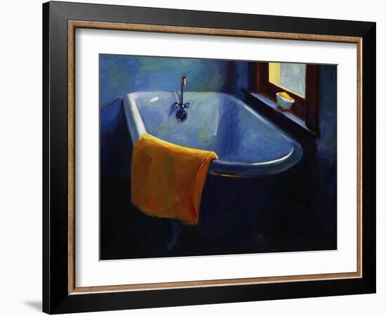 Blue Tub-Pam Ingalls-Framed Giclee Print