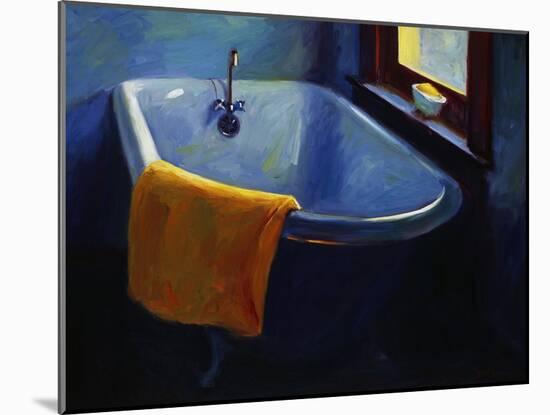 Blue Tub-Pam Ingalls-Mounted Giclee Print