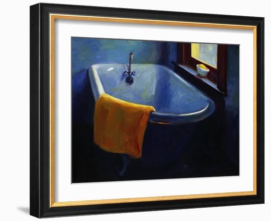 Blue Tub-Pam Ingalls-Framed Giclee Print