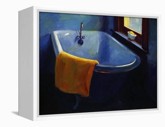 Blue Tub-Pam Ingalls-Framed Premier Image Canvas