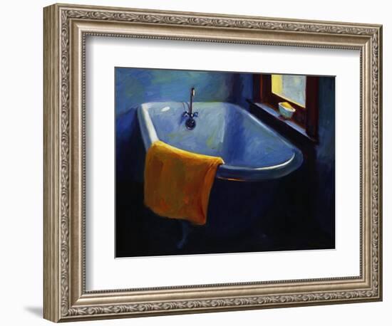 Blue Tub-Pam Ingalls-Framed Giclee Print