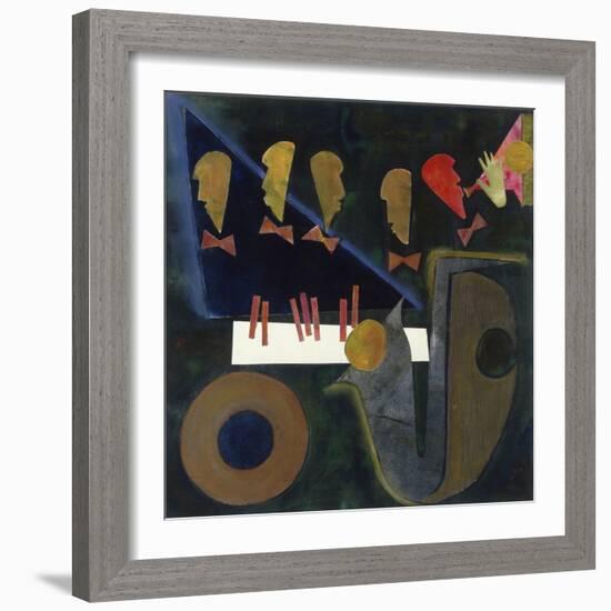 Blue Tune, c.1998-Gil Mayers-Framed Giclee Print