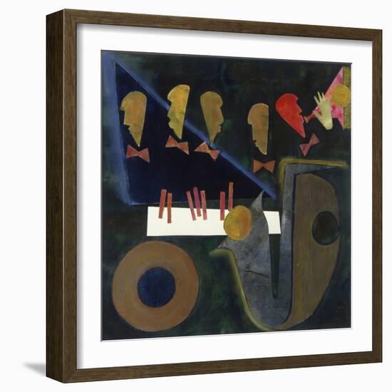 Blue Tune, c.1998-Gil Mayers-Framed Giclee Print