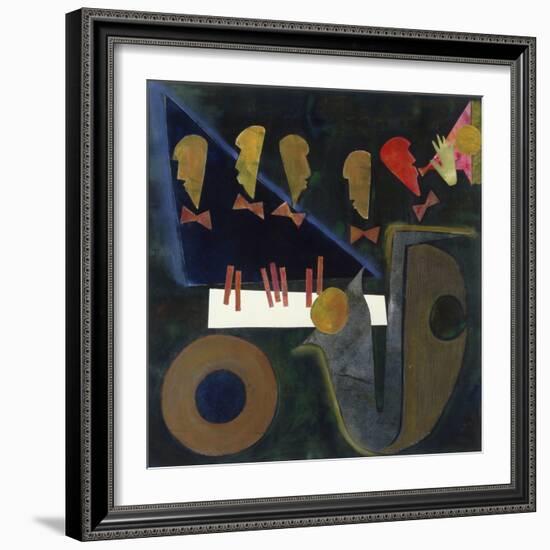 Blue Tune, c.1998-Gil Mayers-Framed Giclee Print