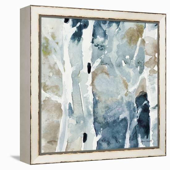 Blue Upon the Hill Square I-Lanie Loreth-Framed Stretched Canvas