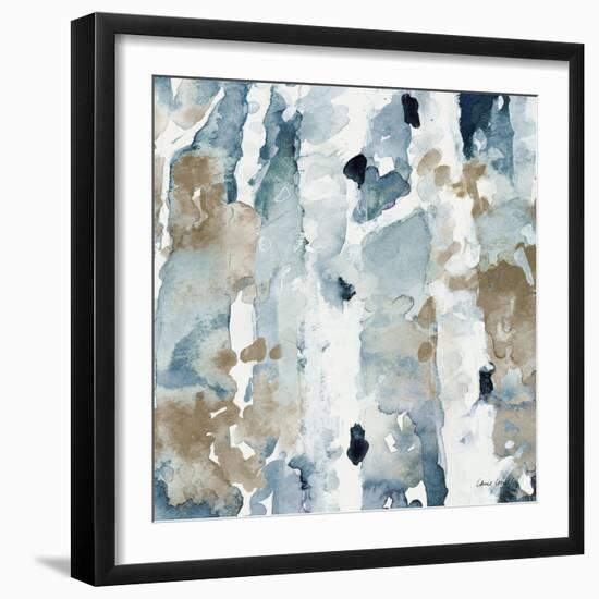 Blue Upon the Hill Square II-Lanie Loreth-Framed Premium Giclee Print