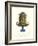 Blue Urn I-Giovanni Battista Piranesi-Framed Art Print