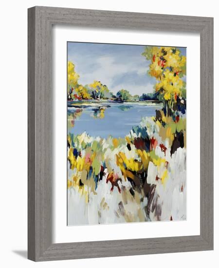 Blue Valley Sun-Sydney Edmunds-Framed Giclee Print