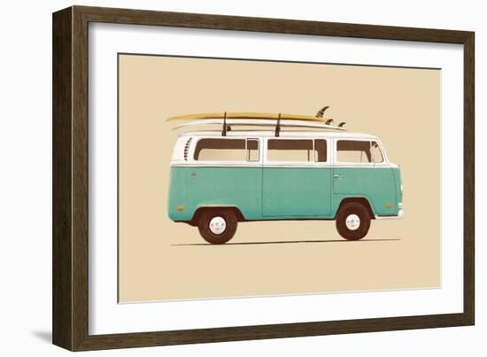 Blue Van-Florent Bodart-Framed Giclee Print