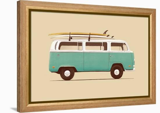 Blue Van-Florent Bodart-Framed Premier Image Canvas