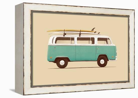 Blue Van-Florent Bodart-Framed Premier Image Canvas