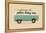 Blue Van-Florent Bodart-Framed Premier Image Canvas