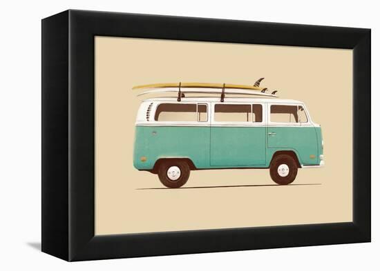 Blue Van-Florent Bodart-Framed Premier Image Canvas