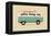 Blue Van-Florent Bodart-Framed Premier Image Canvas