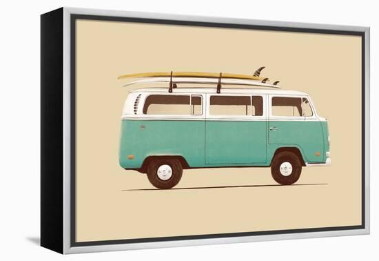 Blue Van-Florent Bodart-Framed Premier Image Canvas