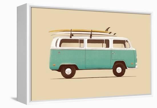 Blue Van-Florent Bodart-Framed Premier Image Canvas