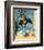 Blue Vase-Paul Cézanne-Framed Premium Giclee Print