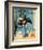 Blue Vase-Paul Cézanne-Framed Premium Giclee Print