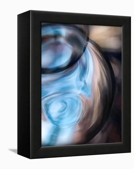 Blue Vase-Ursula Abresch-Framed Premier Image Canvas