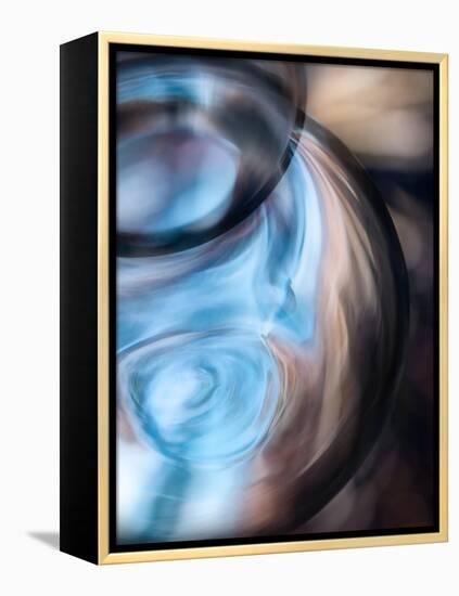 Blue Vase-Ursula Abresch-Framed Premier Image Canvas