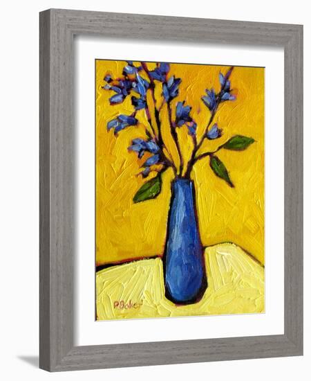 Blue Vase-Patty Baker-Framed Art Print