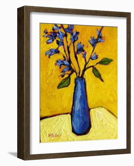 Blue Vase-Patty Baker-Framed Art Print