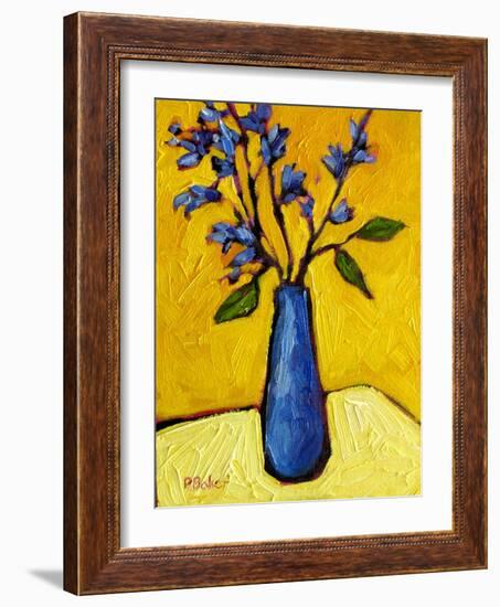 Blue Vase-Patty Baker-Framed Art Print