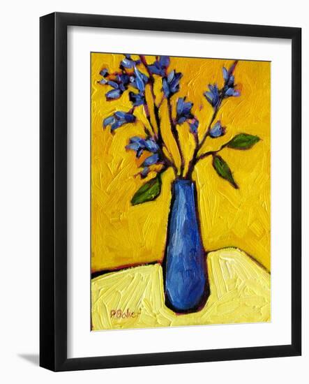 Blue Vase-Patty Baker-Framed Art Print