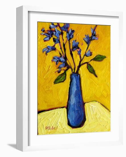 Blue Vase-Patty Baker-Framed Art Print