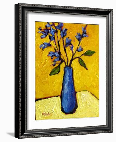 Blue Vase-Patty Baker-Framed Art Print