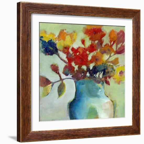 Blue Vase-Michelle Abrams-Framed Giclee Print