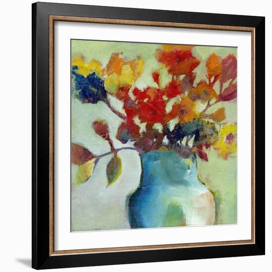 Blue Vase-Michelle Abrams-Framed Giclee Print