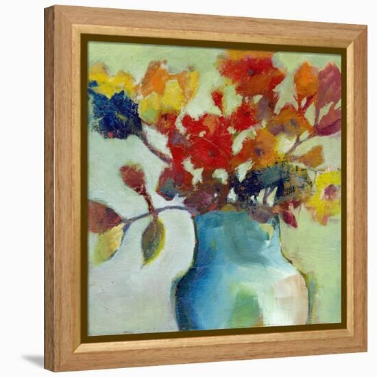 Blue Vase-Michelle Abrams-Framed Premier Image Canvas