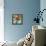 Blue Vase-Michelle Abrams-Framed Premier Image Canvas displayed on a wall