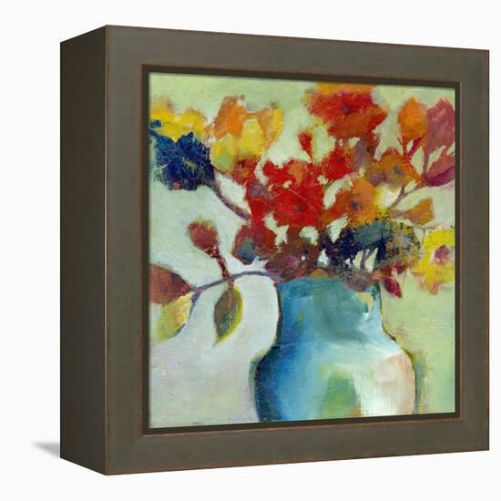 Blue Vase-Michelle Abrams-Framed Premier Image Canvas