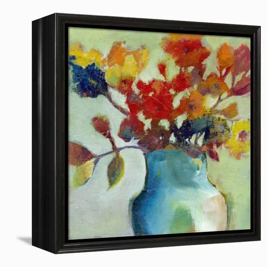 Blue Vase-Michelle Abrams-Framed Premier Image Canvas