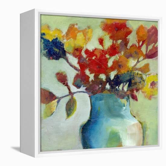 Blue Vase-Michelle Abrams-Framed Premier Image Canvas