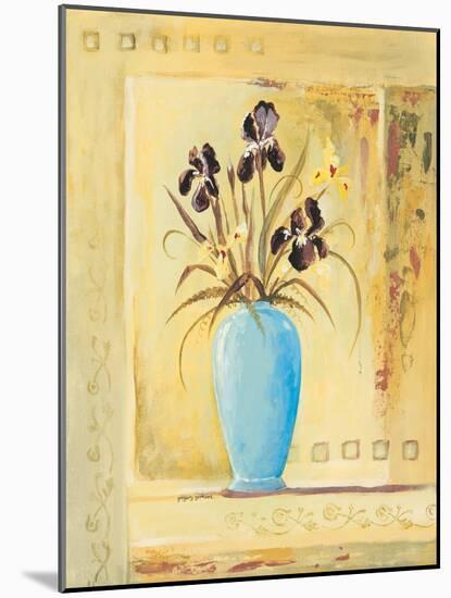 Blue Vase-Gregory Gorham-Mounted Art Print