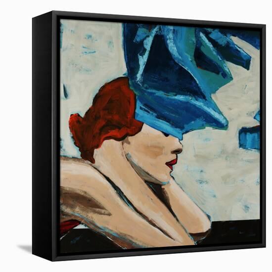 Blue Veil-Clayton Rabo-Framed Premier Image Canvas