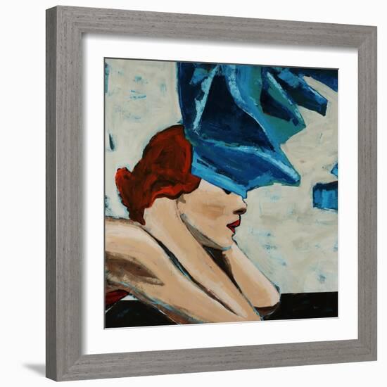 Blue Veil-Clayton Rabo-Framed Giclee Print