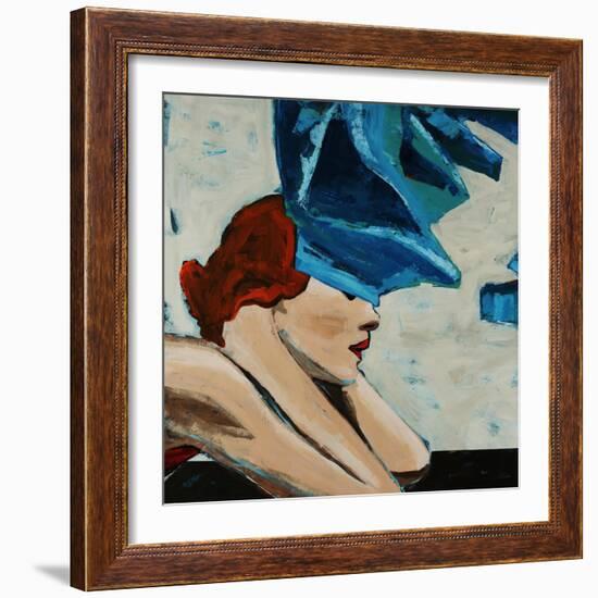 Blue Veil-Clayton Rabo-Framed Giclee Print