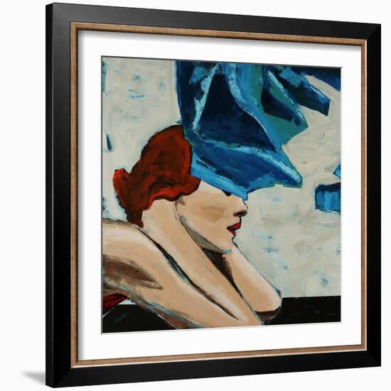 Blue Veil-Clayton Rabo-Framed Giclee Print