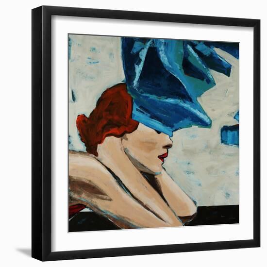 Blue Veil-Clayton Rabo-Framed Giclee Print