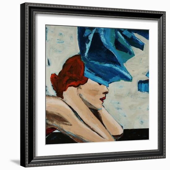 Blue Veil-Clayton Rabo-Framed Giclee Print