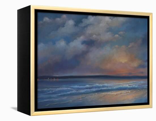 Blue Velum 2013-Lee Campbell-Framed Premier Image Canvas