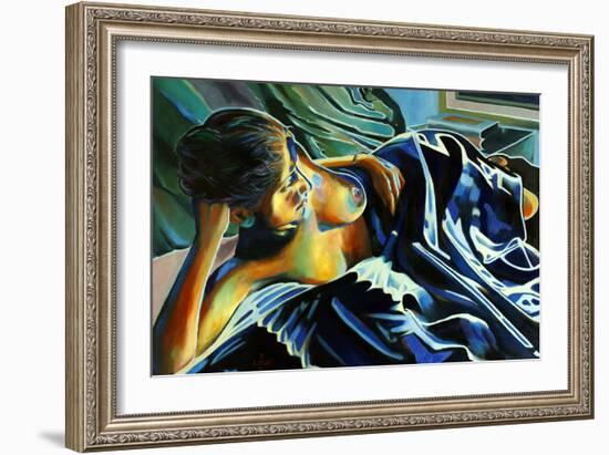 Blue Velvet - 09-07-22-Corne Akkers-Framed Giclee Print